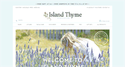 Desktop Screenshot of islandthyme.com